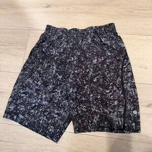 Pace Breaker Linerless Short 9" - Black & White Speckled